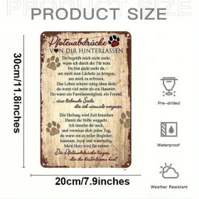 CIFbuy 2D Flat Metal Wall Sign No Parking Obstruct Entrance, Obstruct Entrance, French Iron Decor 8x12（Sign ikSign, Sign ikSign, Theme Self-picku