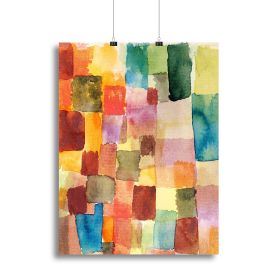 Untitle 1914 No.1 Canvas Print or Poster (Type: Poster Print, size: 28" x 20" / 70cm x 50cm approx)