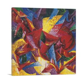 Plastic Forms 1913 (Type: Standard Framed Canvas Print, size: 16" x 16" / 42cm x 42cm (approx))