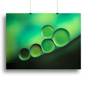 Black Spot Canvas Print or Poster (Type: Poster Print, size: 24" x 16" / 60cm x 40cm (approx))