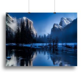 Yellowstone National Park Canvas Print or Poster (Type: Poster Print, size: 28" x 20" / 70cm x 50cm (approx))