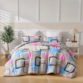 New Geometric Quilt (Option: Queen)